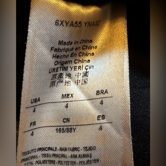 Armani Exchange Black Sleeveless Jumpsuit - Picture 10 of 12